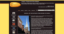 Desktop Screenshot of josephjthomasantiques.com
